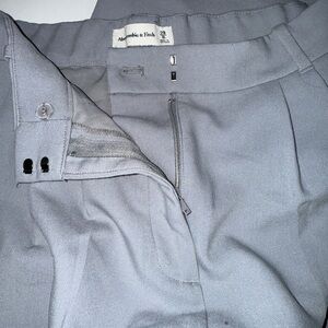 Abercrombie & Fitch Tailored Wide Leg Pant